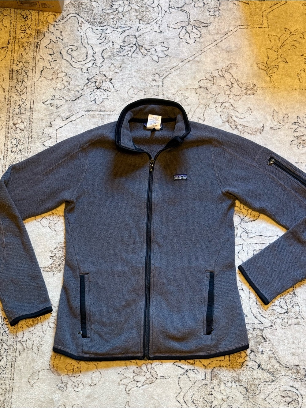 Patagonia Gray Full-Zip Women's Fleece Jacket